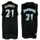 Camiseta retro Garnett #21 Minnesota Timberwolves Negro