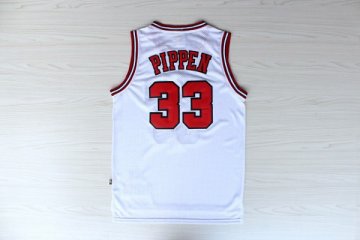 Camiseta retro Pippen #33 Chicago Bulls Blanco