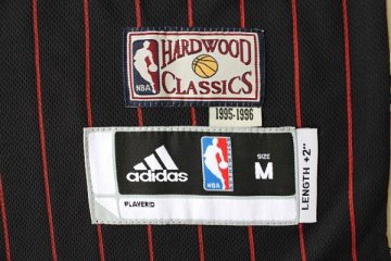 Camiseta retro Rose #1 Chicago Bulls Negro