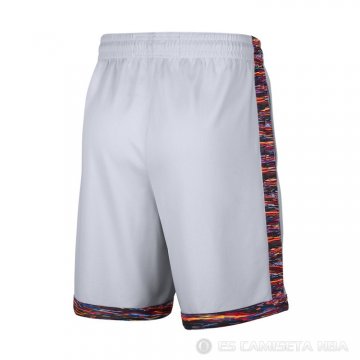 Pantalone Brooklyn Nets Ciudad Edition Blanco