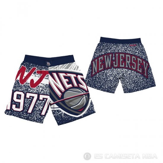Pantalone Brooklyn Nets Mitchell & Ness 1977 Negro - Haga un click en la imagen para cerrar