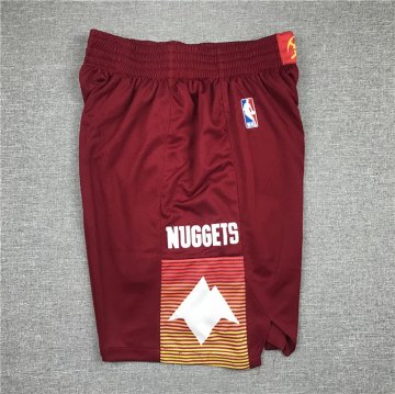 Pantalone Denver Nuggets Ciudad Edition 2020-21 Rojo