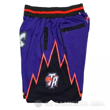 Pantalone Toronto Raptors Retro Violeta