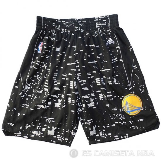 Pantalone Golden State Warriors Luces de la ciudad Negro - Haga un click en la imagen para cerrar