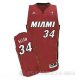 Camiseta Allen Rojo #34 Miami Heat Rojo