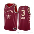 Camiseta Anthony Davis #3 All Star 2024 Los Angeles Lakers Rojo
