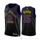 Camiseta Austin Reaves #15 Los Angeles Lakers Ciudad 2023-24 Negro