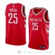 Camiseta Austin Rivers #25 Houston Rockets Icon 2018 Rojo