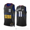 Camiseta Braxton Key #11 Denver Nuggets Ciudad 2023-24 Negro