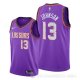 Camiseta Cameron Johnson #13 Phoenix Suns Ciudad 2018-19 Violeta