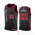 Camiseta Carlik Jones #22 Chicago Bulls Ciudad 2023-24 Negro