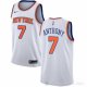Camiseta Carmelo Anthony NO 7 New York Knicks Association Blanco