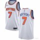 Camiseta Carmelo Anthony NO 7 New York Knicks Association Blanco