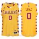 Camiseta Love #0 Cleveland Cavaliers Amarillo