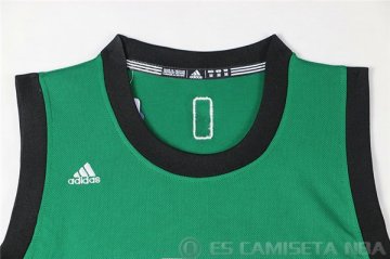 Camiseta Thomas #4 Boston Celtics Borde DE Color Verde Oscuro