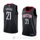 Camiseta Chinanu Onuaku #21 Houston Rockets Statement 2018 Negro