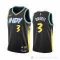 Camiseta Chris Duarte #3 Indiana Pacers Ciudad 2023-24 Negro