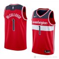 Camiseta Chris Mccullough #1 Washington Wizards Icon 2018 Rojo