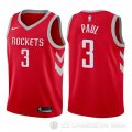 Camiseta Chris Paul #3 Houston Rockets Nino Icon 2017-18 Rojo