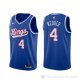 Camiseta Chris Webber #4 Sacramento Kings Classic 1990-1994 Azul