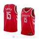 Camiseta Clint Capela #15 Houston Rockets Icon 2018 Rojo