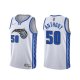 Camiseta Cole Anthony NO 50 Orlando Magic Earned 2020-21 Blanco