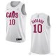 Camiseta Darius Garland #10 Cleveland Cavaliers Association 2022-23 Blanco