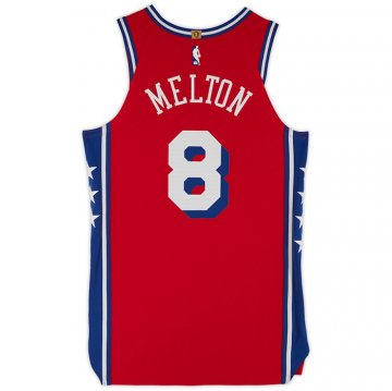 Camiseta De'Anthony Melton #8 Philadelphia 76ers Ciudad 2024-25 Rojo
