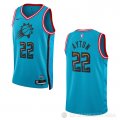 Camiseta Deandre Ayton #22 Phoenix Suns Ciudad 2022-23 Azul