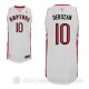 Camiseta Derozan #10 Toronto Raptors Blanco