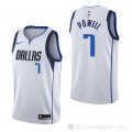 Camiseta Dwight Powell #7 Dallas Mavericks Association Blanco