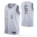 Camiseta Gabriel Deck NO 6 Oklahoma City Thunder Ciudad 2021-22 Blanco