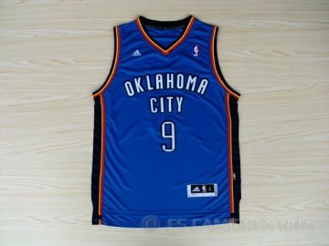 Camiseta Ibaka #9 Oklahoma City Thunder Azul