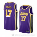 Camiseta Isaac Bongajersey #17 Los Angeles Lakers Statement 2018 Violeta