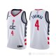 Camiseta Isaiah Thomas #4 Washington Wizards Ciudad Blanco