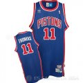 Camiseta Isiah Thomas #11 Detroit Pistons Retro Azul