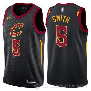 Camiseta J.R. Smith #5 Cleveland Cavaliers Association 2017-18 Blanco