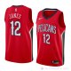 Camiseta Jalen Jones #12 New Orleans Pelicans Statement 2018 Rojo