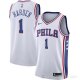 Camiseta James Harden #1 Philadelphia 76ers Association Blanco