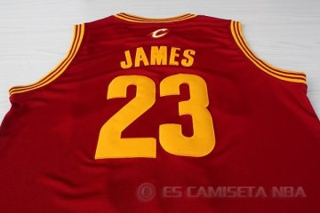 Camiseta James #6 Miami Heat Rojo