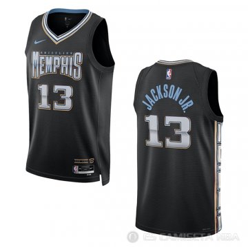 Camiseta Jaren Jackson JR. #13 Memphis Grizzlies Ciudad 2022-23 Negro