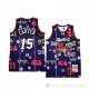 Camiseta Jevon Carter #15 Toronto Raptors Mitchell & Ness 1998-99 Violeta