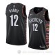 Camiseta Joe Harris #12 Brooklyn Nets Ciudad 2019 Negro