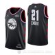 Camiseta Joel Embiid #21 All Star 2019 Philadelphia 76ers Negro