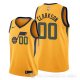 Camiseta Jordan Clarkson #0 Utah Jazz Statement Edition Amarillo