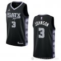 Camiseta Keldon Johnson #3 San Antonio Spurs Statement 2022-23 Negro