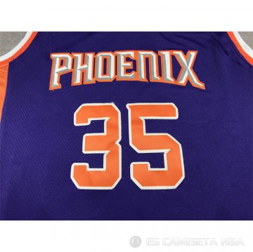 Camiseta Kevin Durant #35 Phoenix Suns Icon Violeta