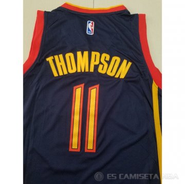 Camiseta Klay Thompson #11 Golden State Warriors Ciudad 2020-21 Negro