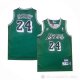 Camiseta Kobe Bryant #24 Los Angeles Lakers Retro Verde