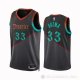 Camiseta Kyle Kuzma #33 Washington Wizards Ciudad 2023-24 Negro